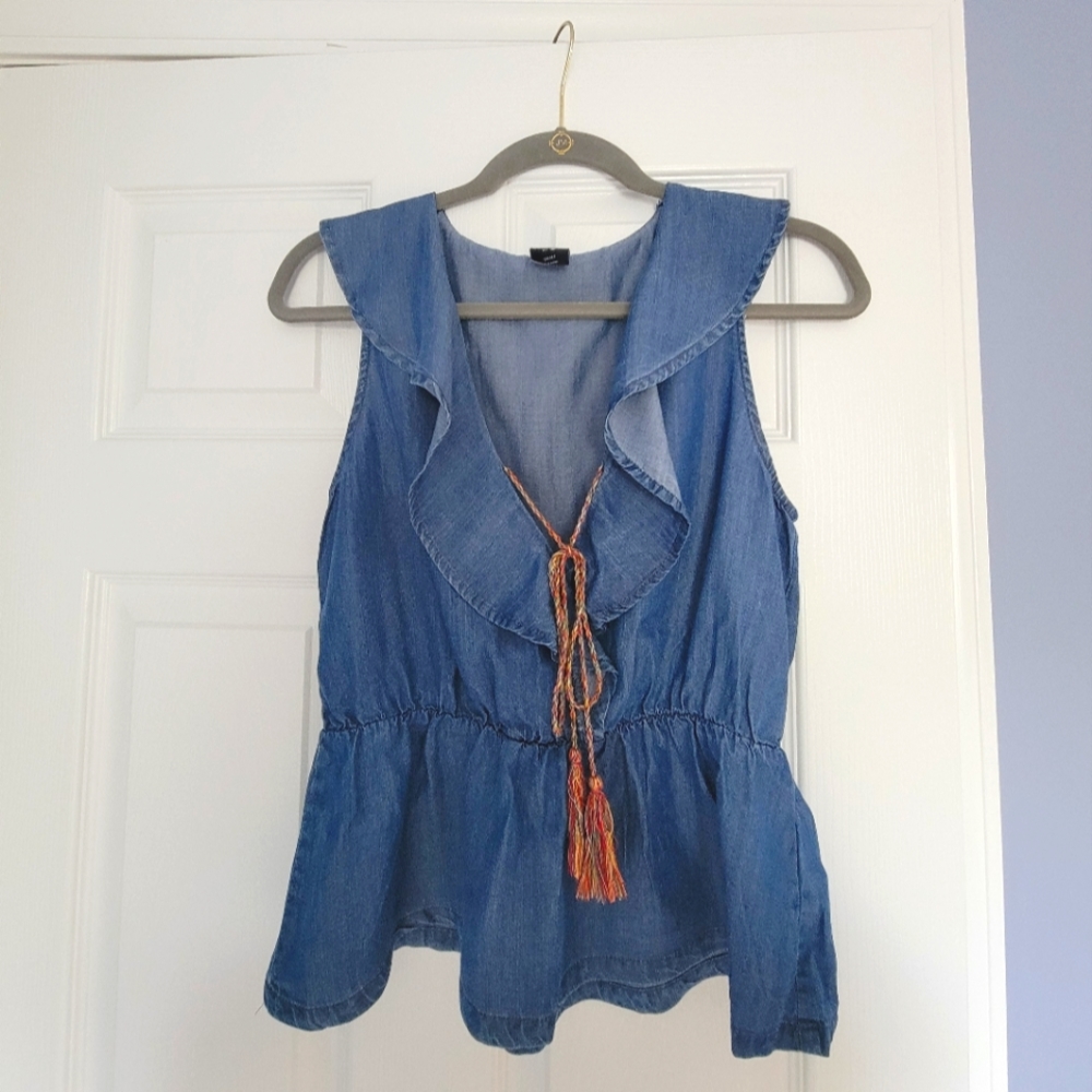 Jean blouse - tank